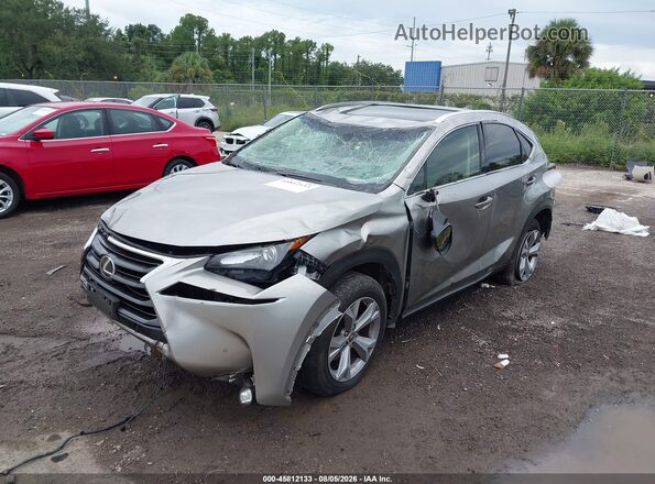 JTJBARBZ5H2097490 2017 LEXUS NX 200T Silver წინა მარცხენა ხედი სამი მეოთხედიდან