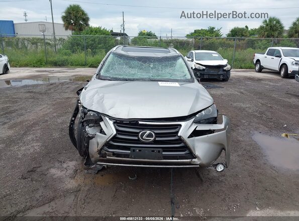 JTJBARBZ5H2097490 2017 LEXUS NX 200T Silver ხელსაწყოთა პანელის ხედი