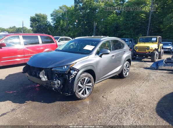 JTJBARBZ5J2151246 2018 LEXUS NX 300 Gray Передня ліва чверть