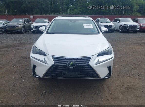 JTJBARBZ5J2171366 2018 LEXUS NX 300 White Widok zestawu wskaźników