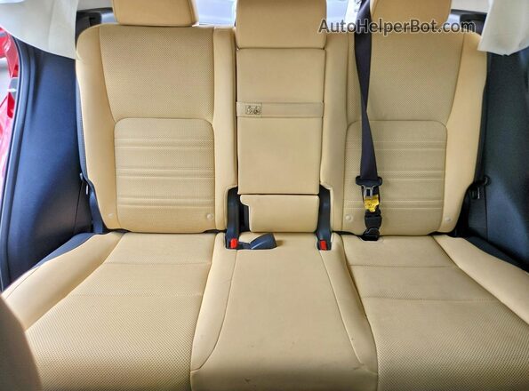 JTJBARBZ5K2212063 2019 LEXUS NX Красный Вид задних сидений
