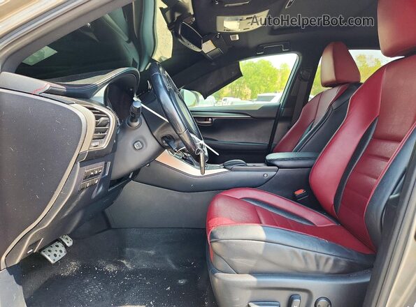 JTJBARBZ6G2062794 2016 LEXUS NX Silver Widok wnętrza z przodu