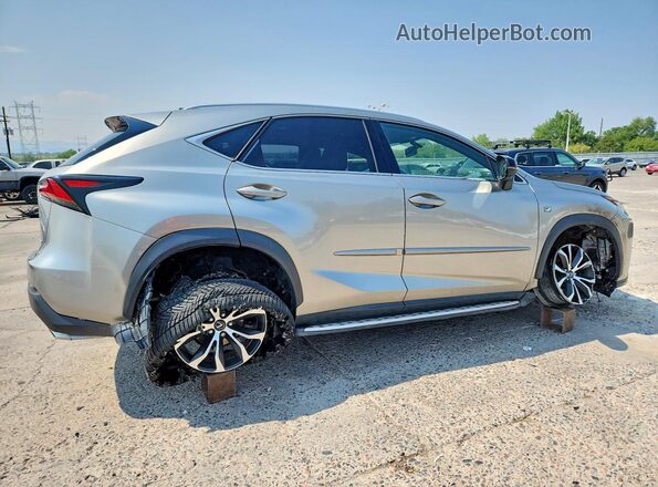 JTJBARBZ6G2062794 2016 LEXUS NX Silver Tył prawy