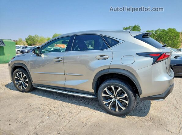 JTJBARBZ6G2062794 2016 LEXUS NX Silver Tył lewy