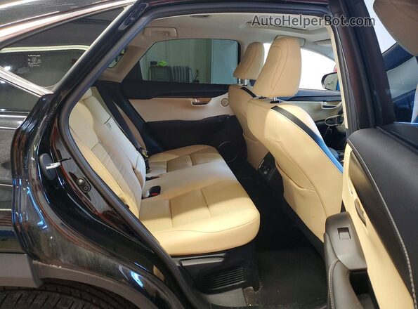 JTJBARBZ6G2095231 2016 LEXUS NX Black უკანა სალონის ხედი