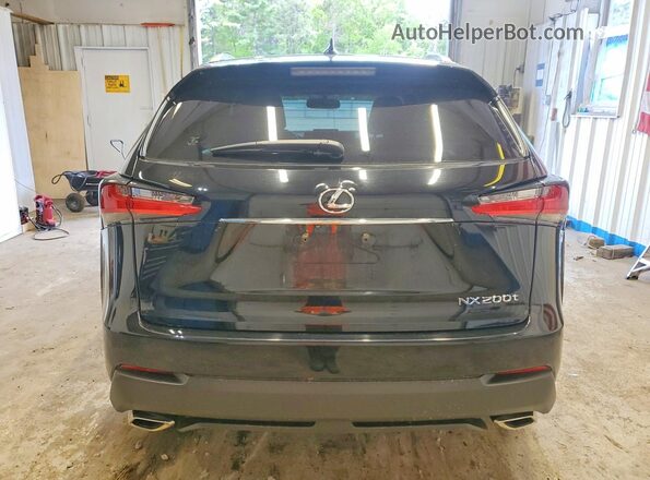 JTJBARBZ6G2095231 2016 LEXUS NX Black უკანა ხედი