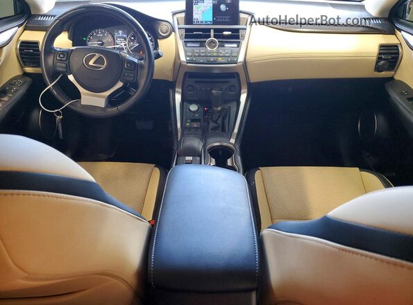 JTJBARBZ6G2095231 2016 LEXUS NX Black წინა პანელის ხედი