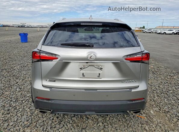 JTJBARBZ6H2108934 2017 LEXUS NX Silver უკანა ხედი