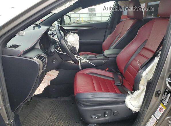 JTJBARBZ6H2108934 2017 LEXUS NX Silver წინა სალონის ხედი