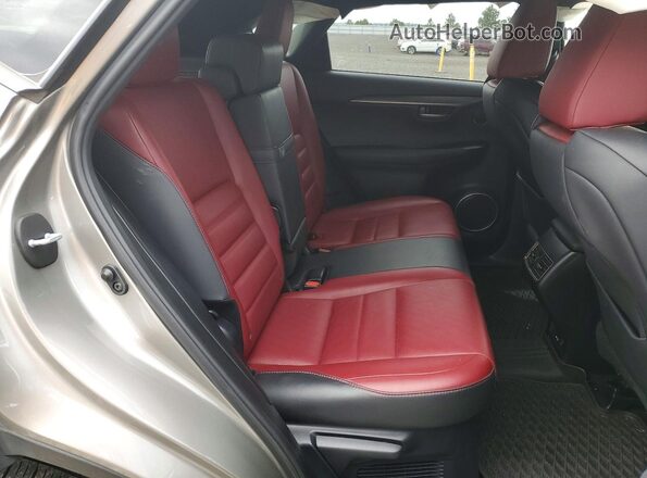 JTJBARBZ6H2108934 2017 LEXUS NX Silver უკანა სალონის ხედი