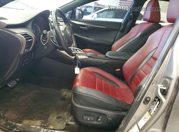 JTJBARBZ6H2127516 2017 LEXUS NX Серый Вид салона спереди