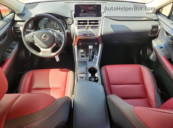 JTJBARBZ6K2197671 2019 LEXUS NX White Առջևի վահանակի տեսք