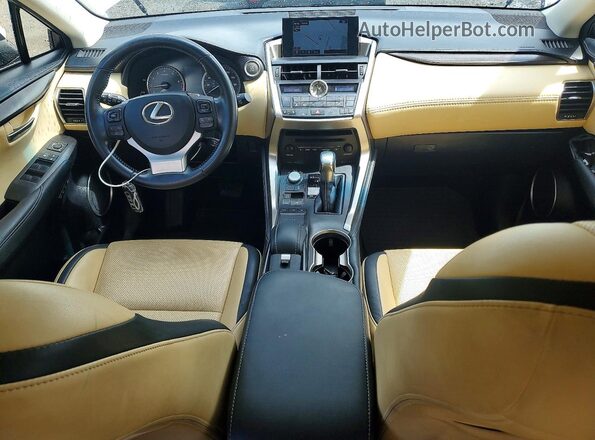 JTJBARBZ7G2077806 2016 LEXUS NX White Vista del salpicadero