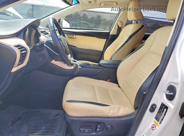 JTJBARBZ7G2077806 2016 LEXUS NX White Vista interior delantera