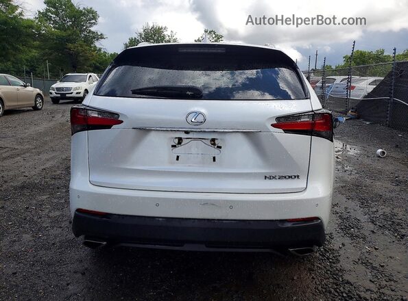 JTJBARBZ7G2077806 2016 LEXUS NX White Vista trasera
