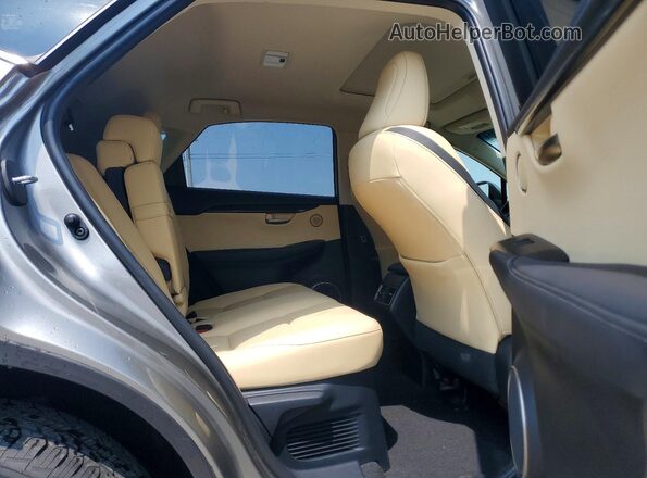 JTJBARBZ7H2104391 2017 LEXUS NX Silver Vista interior trasera