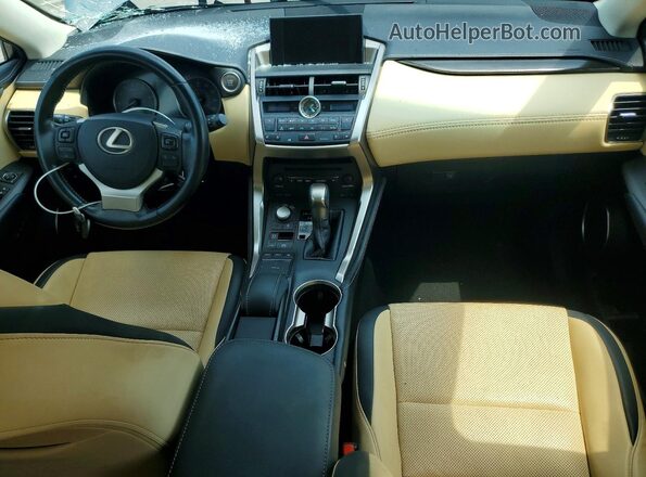 JTJBARBZ7H2104391 2017 LEXUS NX Silver Vista del salpicadero