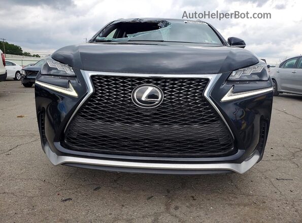 JTJBARBZ7H2107355 2017 LEXUS NX Black Front view