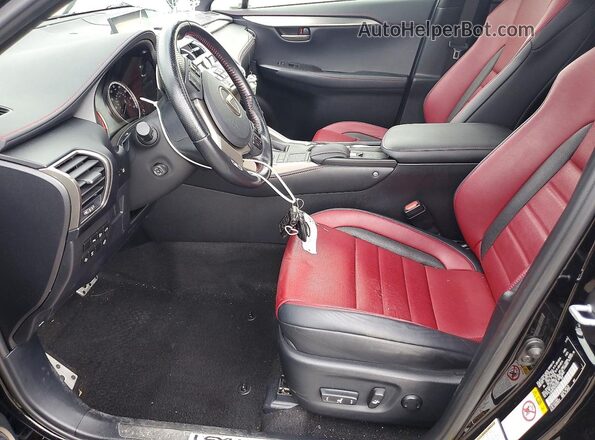 JTJBARBZ7H2107355 2017 LEXUS NX Black Front interior view