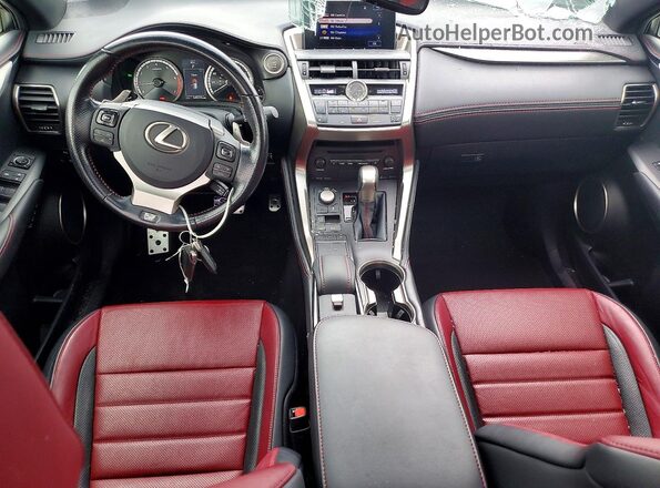 JTJBARBZ7H2107355 2017 LEXUS NX Black Dashboard view