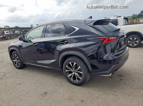 JTJBARBZ7H2107355 2017 LEXUS NX Black Rear left
