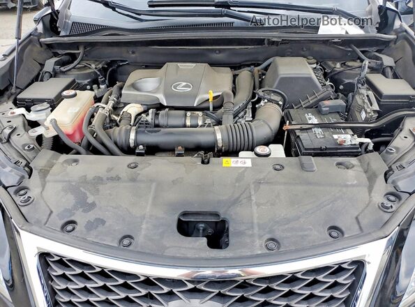 JTJBARBZ7H2107355 2017 LEXUS NX Black Engine compartment view
