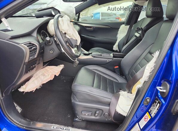 JTJBARBZ7H2119246 2017 LEXUS NX Blue Vista interior delantera