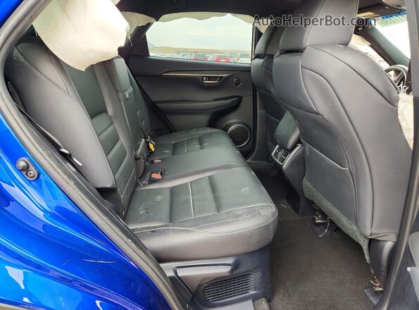 JTJBARBZ7H2119246 2017 LEXUS NX Blue Vista de los asientos traseros