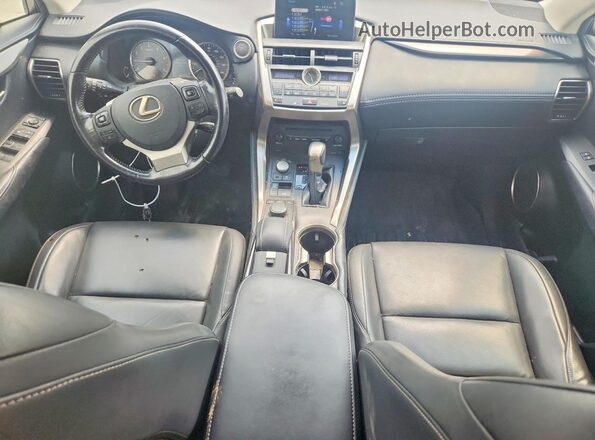 JTJBARBZ7H2145149 2017 LEXUS NX White Առջևի վահանակի տեսք