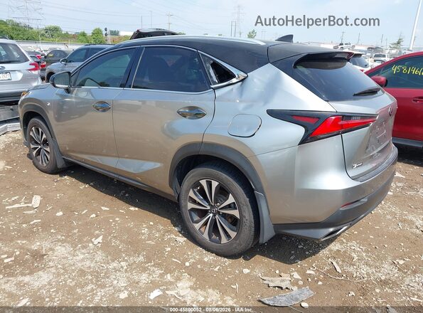 JTJBARBZ7K2190177 2019 LEXUS NX 300 Серый Задняя левая четверть