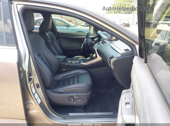 JTJBARBZ7K2190177 2019 LEXUS NX 300 Серый Вид салона спереди