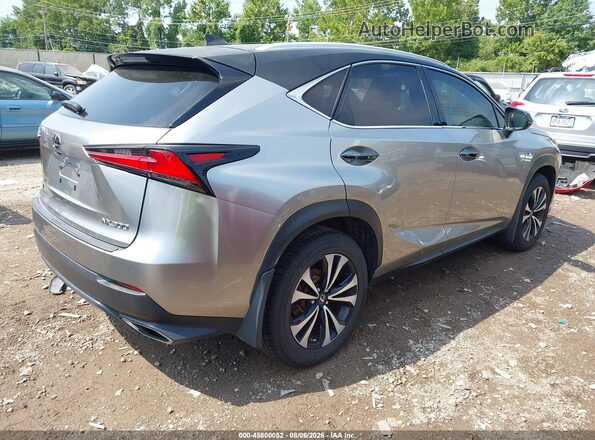 JTJBARBZ7K2190177 2019 LEXUS NX 300 Серый Задняя правая четверть