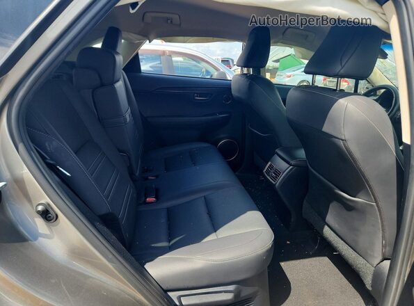 JTJBARBZ7K2196559 2019 LEXUS NX Silver Հետևի նստատեղերի տեսք