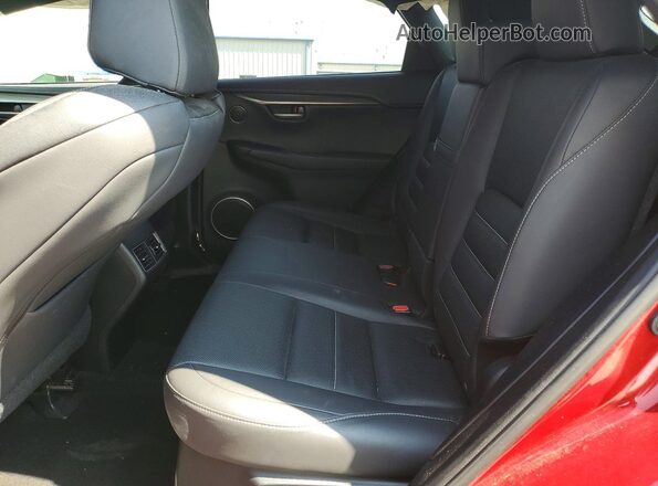 JTJBARBZ8G2052395 2016 LEXUS NX Red Vista interior trasera