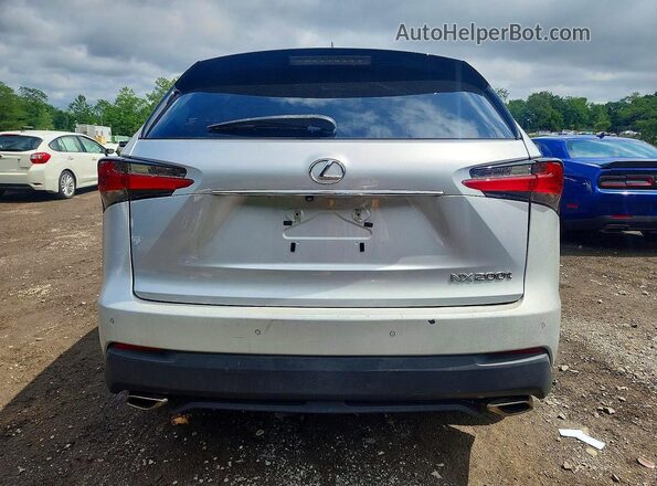 JTJBARBZ8G2062456 2016 LEXUS NX Silver Rear view