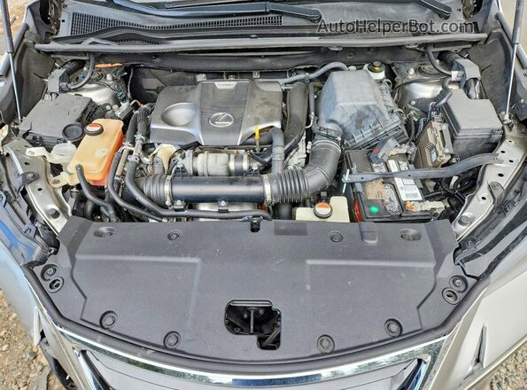 JTJBARBZ8G2066183 2016 LEXUS NX Silver Widok komory silnika