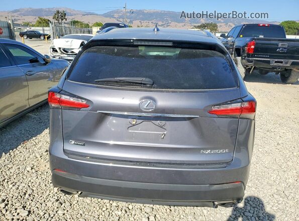 JTJBARBZ8G2074476 2016 LEXUS NX Charcoal Вид ззаду