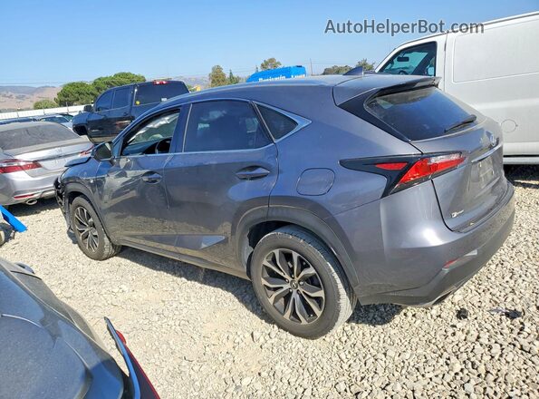 JTJBARBZ8G2074476 2016 LEXUS NX Charcoal Задня ліва чверть