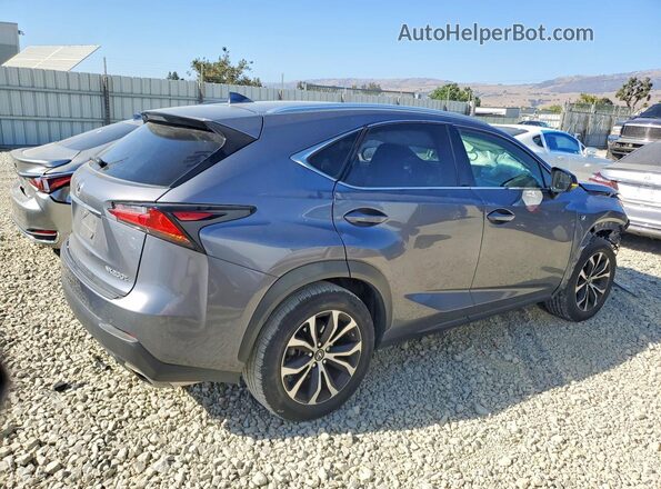 JTJBARBZ8G2074476 2016 LEXUS NX Charcoal Задня права чверть