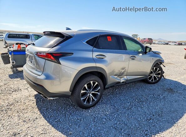JTJBARBZ8G2079953 2016 LEXUS NX Silver Հետևի աջ