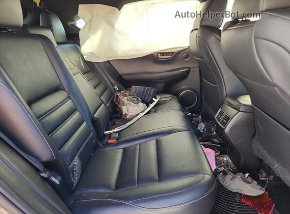 JTJBARBZ8G2079953 2016 LEXUS NX Silver Հետևի նստատեղերի տեսք