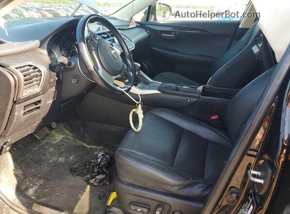 JTJBARBZ8G2094212 2016 LEXUS NX Black Սալոնի դիմացի տեսք