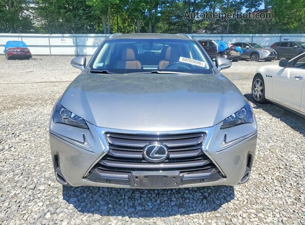 JTJBARBZ8H2103802 2017 LEXUS NX Gray Դիմացի տեսք