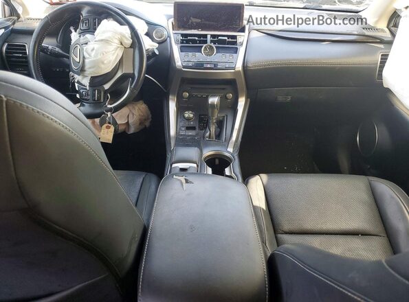 JTJBARBZ8J2160216 2018 LEXUS NX White Առջևի վահանակի տեսք