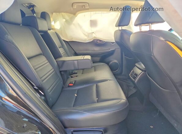 JTJBARBZ8J2161687 2018 LEXUS NX Black Rear seats view