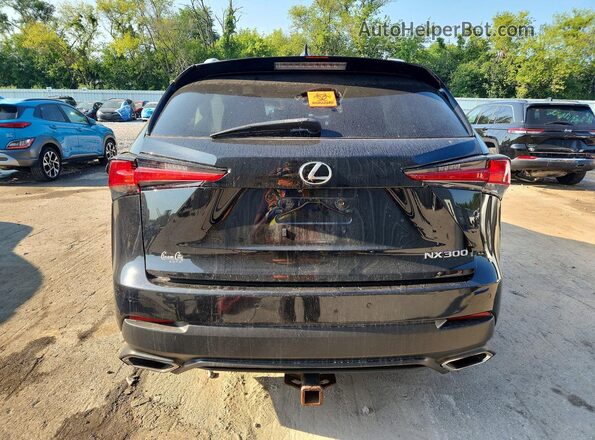 JTJBARBZ8J2161687 2018 LEXUS NX Black Rear view