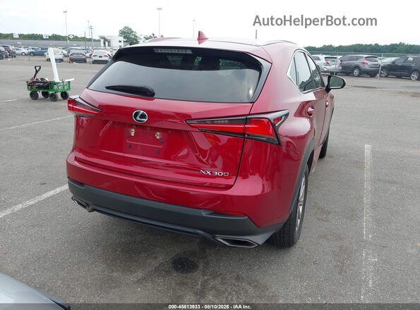 JTJBARBZ8K2208041 2019 LEXUS NX 300 Red Задня права чверть