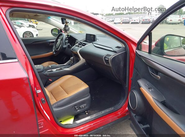 JTJBARBZ8K2208041 2019 LEXUS NX 300 Red Вид салону спереду