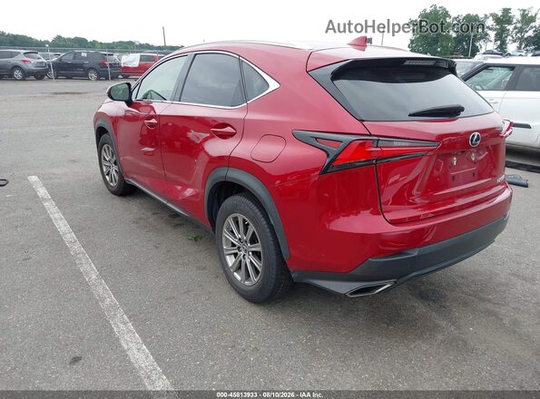 JTJBARBZ8K2208041 2019 LEXUS NX 300 Red Задня ліва чверть