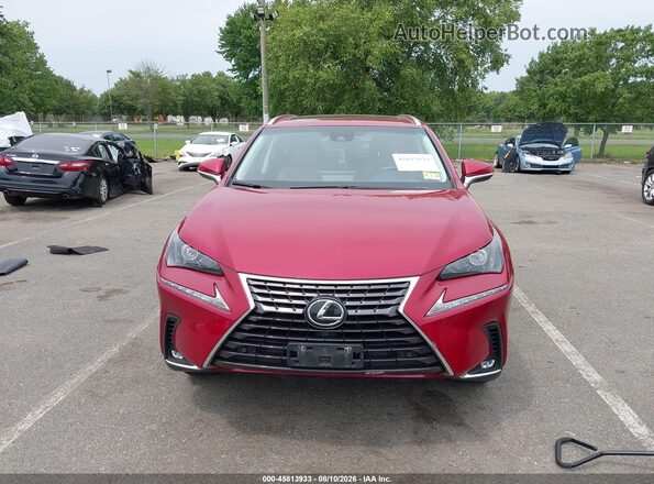 JTJBARBZ8K2208041 2019 LEXUS NX 300 Red Вид щитка приладів